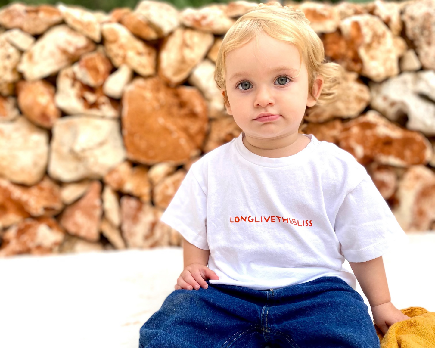 T-shirt baby "Long live the bliss"