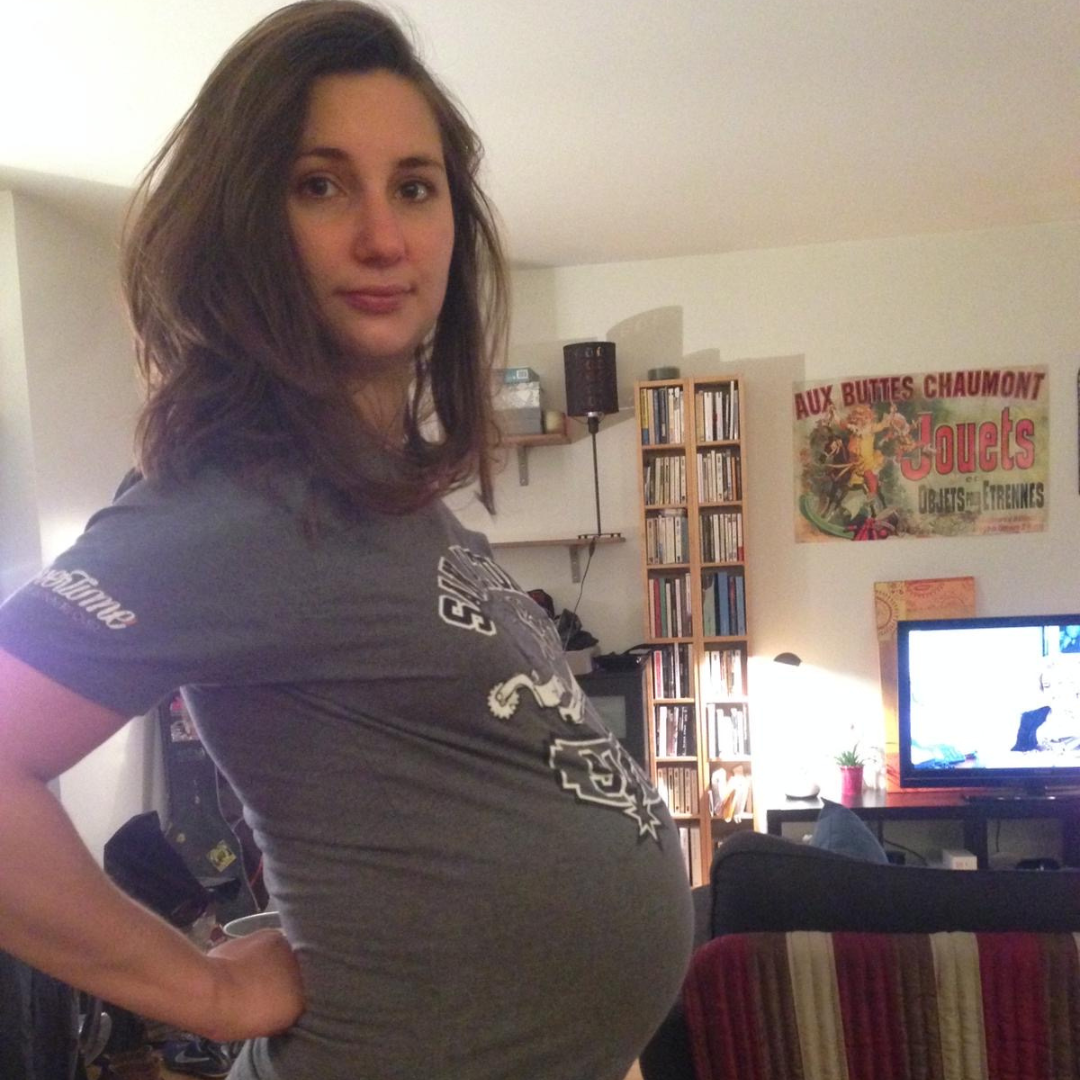 marie portolano enceinte