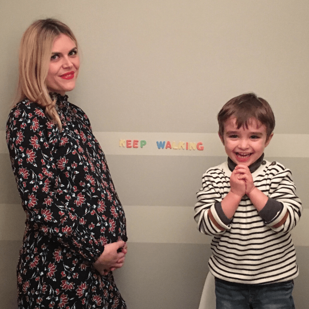 Aurélie Sylvestre enceinte 1