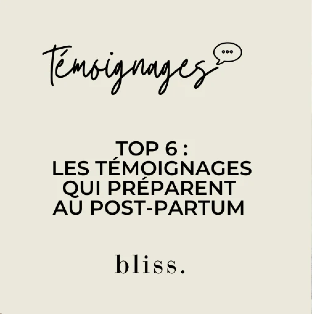 Post-partum : 6 récits de mères pour te préparer à l'après accouchement avec bliss
