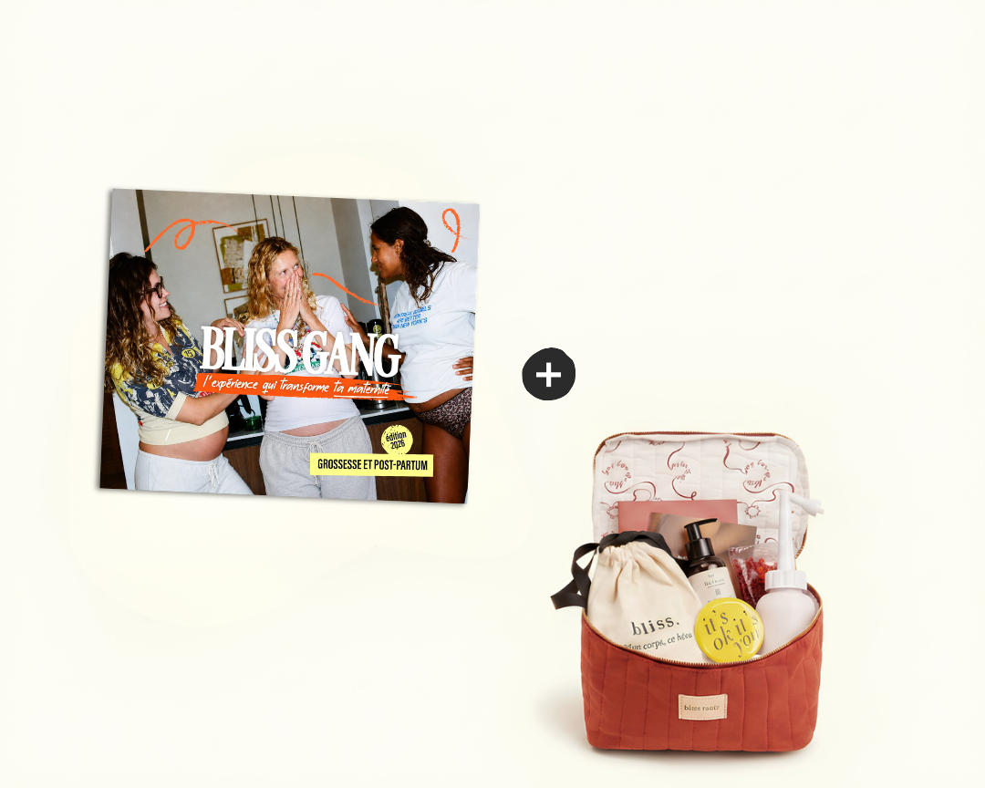 Bliss Vanity + Bliss Gang grossesse & post-partum
