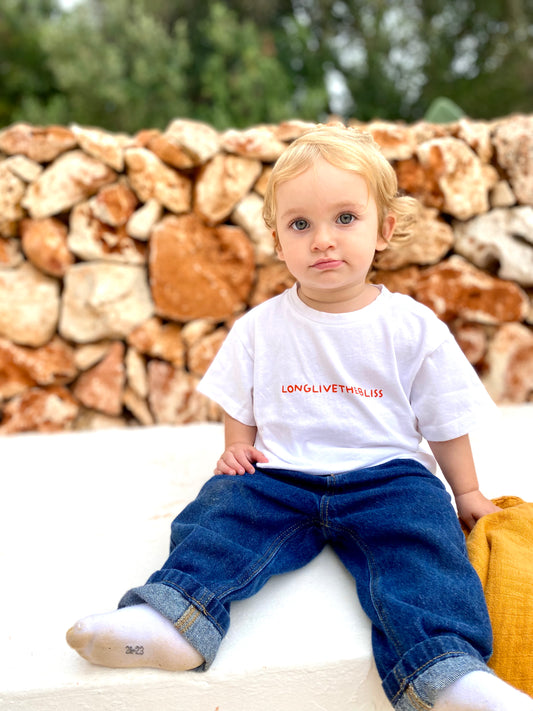 T-shirt baby "Long live the bliss"