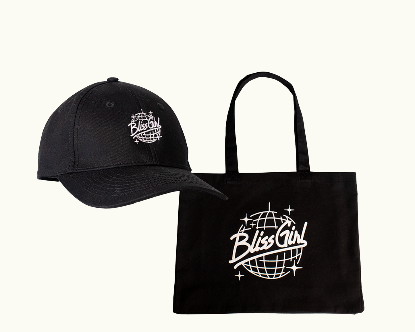 Casquette + cabas Bliss Girl
