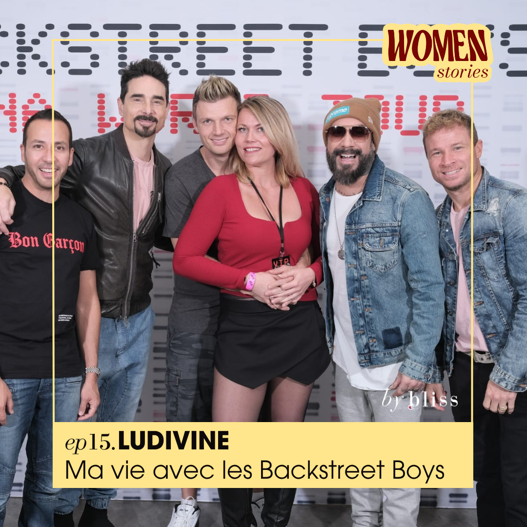 Ludivine fan des Backstreet Boys dans Women Stories