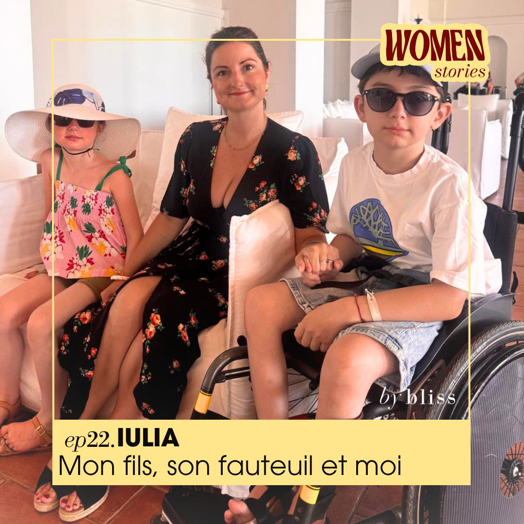 Iulia raconte son parcours de mère aidante dans Women Stories