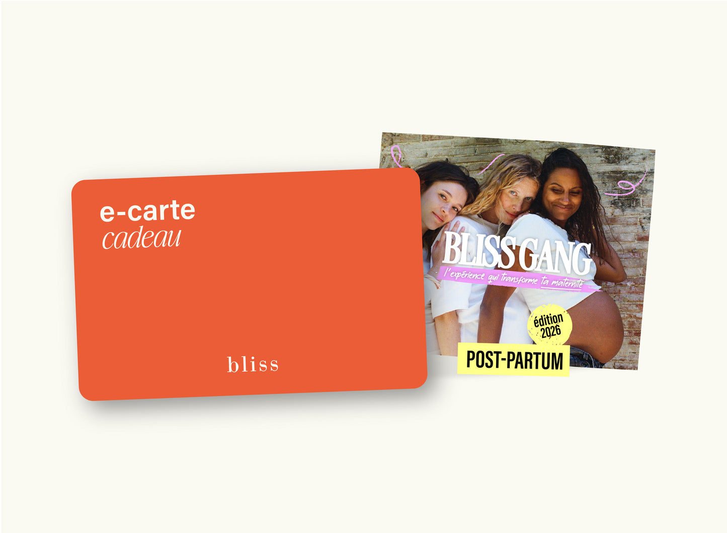 E-carte cadeau Bliss Gang