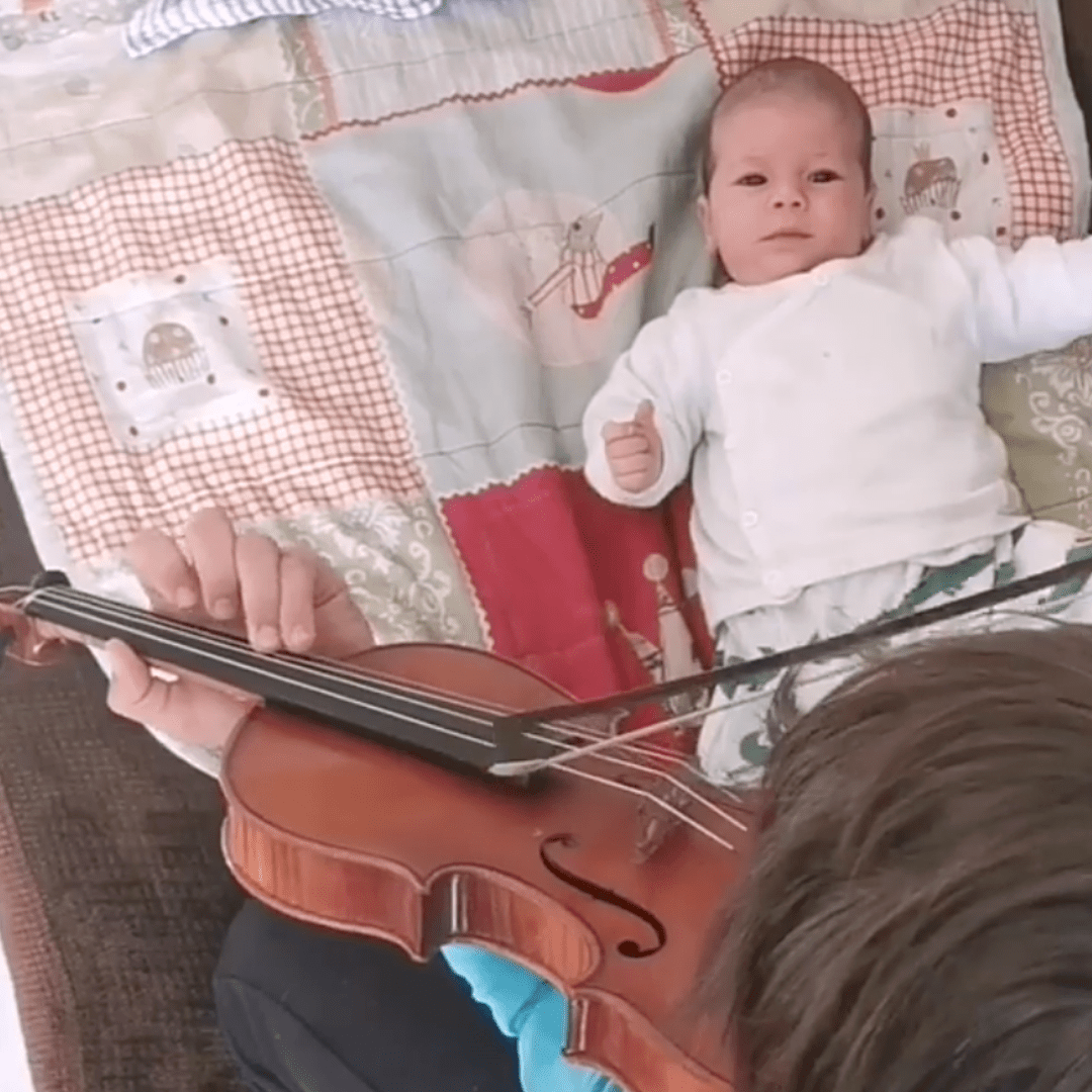 famille nombreuse et musique